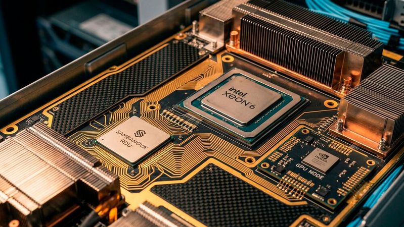 Infrastruktur für KI-Agenten: Intel und Sambanova teilen Rechenlast auf drei Prozessortypen auf(Bild:  Gemini / KI-generiert)