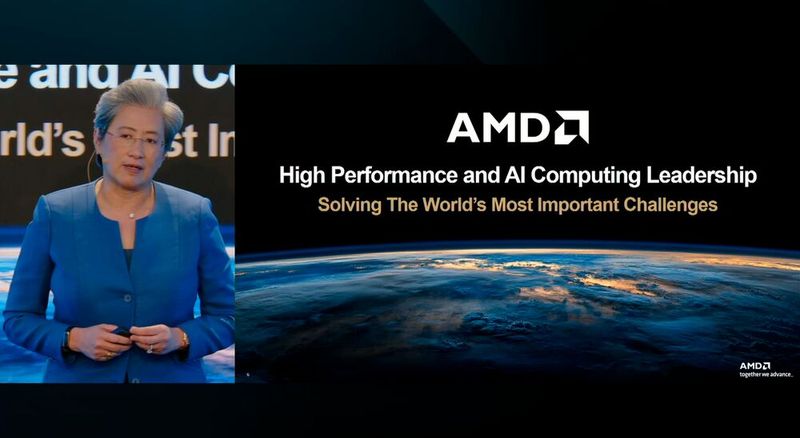 Kürzlich bei dem so genannten Analysten-Tag bekräftigte die AMD-Chefin Lisa Su oftmals, man wolle der beste Player im Markt sein, insbesondere was HPC und Supercomputing angehe.  (Bild: Vogel IT-Medien G,bH)