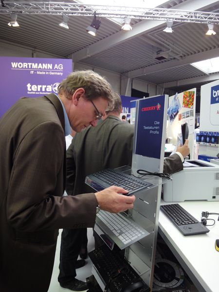 Cherry-Tastaturen auf dem Prüfstand (Archiv: Vogel Business Media)