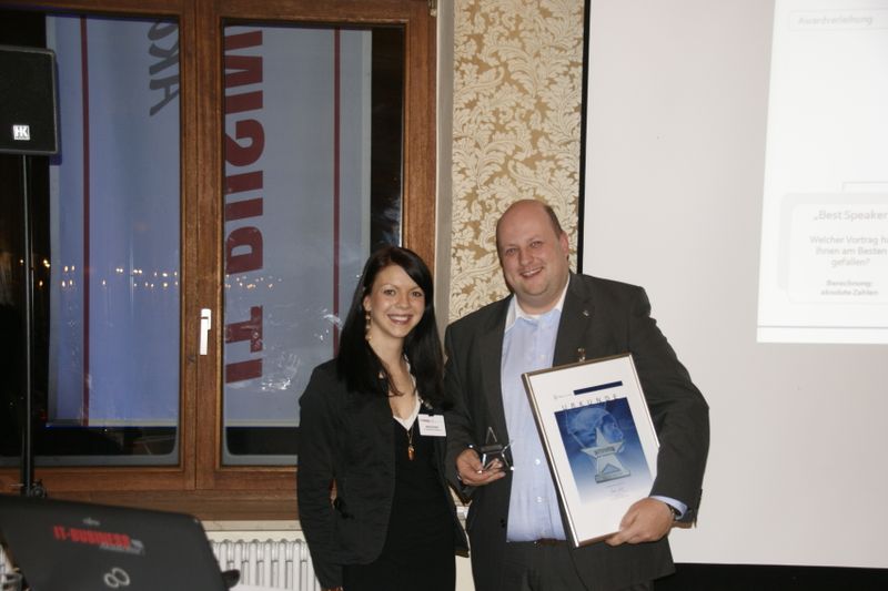 Am Vormittag wurde in derselben Kategorie Alexander Picker (VCE Alliance) zum Gewinner gewählt. (Archiv: Vogel Business Media)