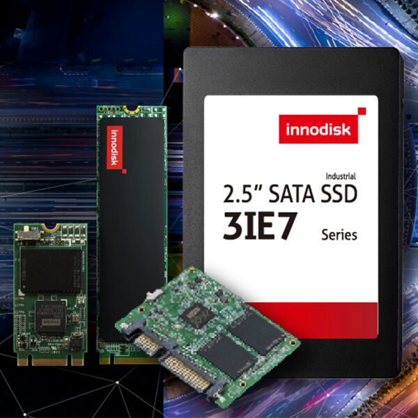 Die Innodisk-iSLC-SSDs der 3IE7-Reihe sind nun über APdate erhältlich.