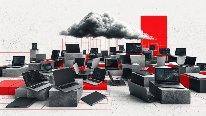 Cloud-PCs gegen Notebook-Wildwuchs.(Bild:  ADLON /Lizenz ADLON /KI-generiert für ADLON)