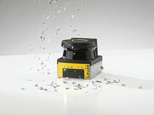 RSL200: Seit kurzem auf dem Markt kann der kleinste Laserscanner bereits einige Referenzen vorweisen.(Bild:  Leuze)