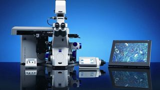 Abb. 1: Das Mikrodissektionssystem PALM MicroBeam von Carl Zeiss.  (Bild: Carl Zeiss MicroImaging)