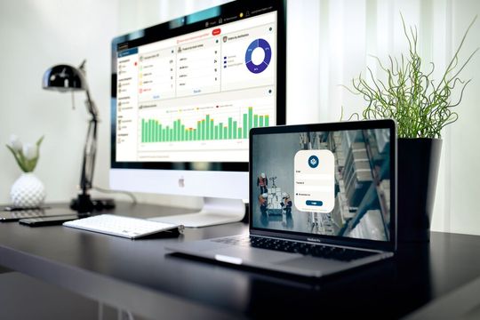 Dashboard-Ansicht der Logistikplattform Everstox.(Bild:  Everstox)