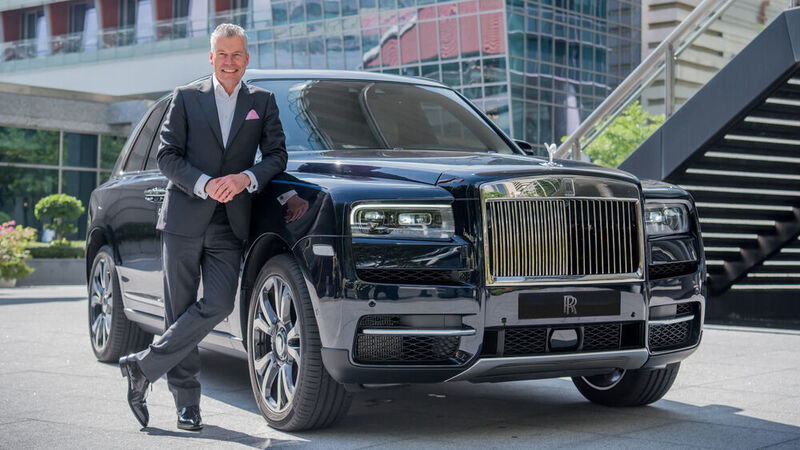 Rolls-Royce-Chef Torsten Müller-Ötvös kann für sein Fabrikat einen Rekordabsatz vermelden. (Rolls-Royce)