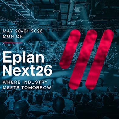Mit Eplan Next26 feiert in diesem Jahr ein völlig neues Eventformat Premiere: Ein globales Festival für Visionäre, Entscheider und Anwender aus Industrie und Engineering.  (Bild: Eplan)