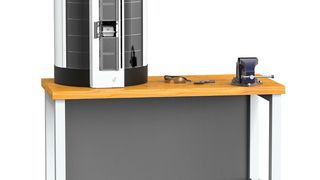 Mapal presents the cost-effective Unibase-S single automatic dispenser for decentralised, space-saving storage and management of frequently used consumables. (Mapal)