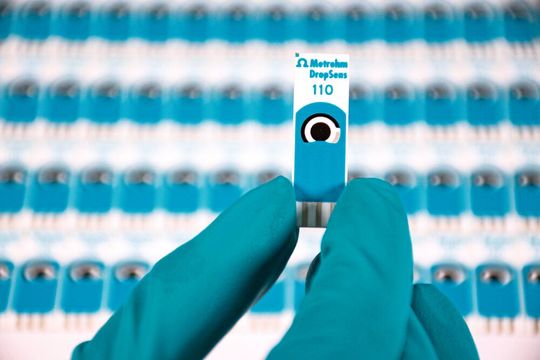 Dropsens Elektrode von Metrohm(Bild:  Metrohm)