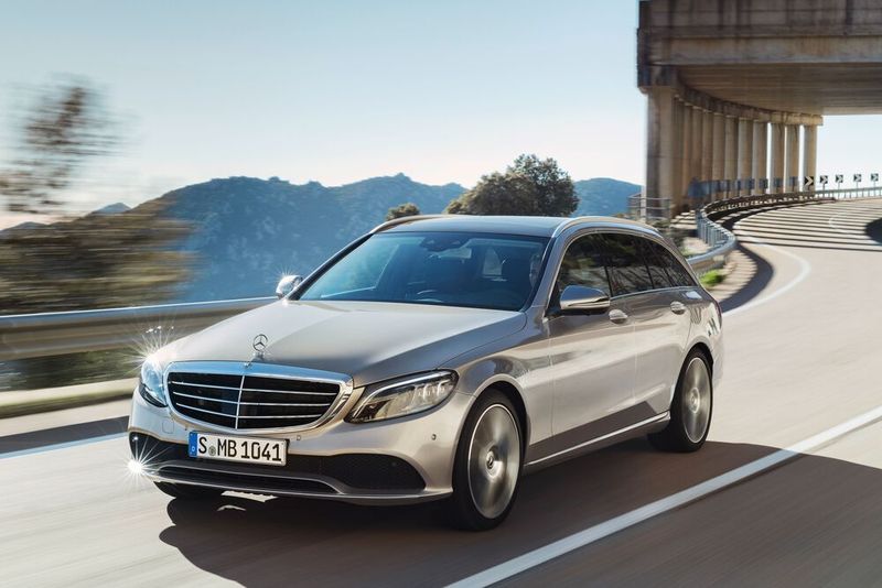 Meistverkauftes Auto im Januar in der Mittelklasse: Mercedes C-Klasse, 6.218 Neuzulassungen (Mercedes)