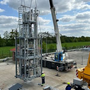 H2dry-Anlage von Bilfinger(Bild:  Nadine Auras)