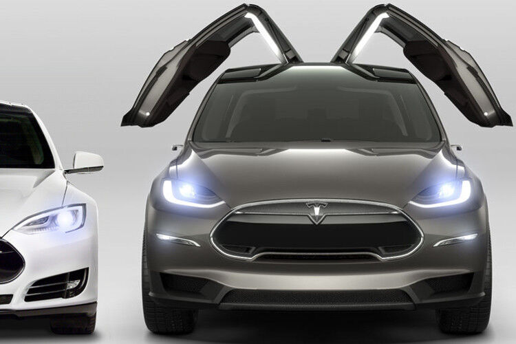 Eigentlich sollte das Fahrzeuge bereits im Frühjahr 2015 kommen, doch die Flügeltüren verzögerten den Verkaufsstart. (Foto: Tesla)