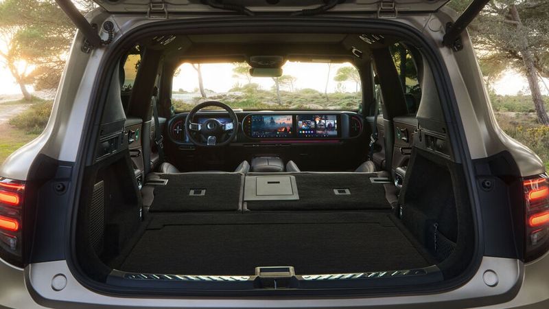 Der #5 ist für viele Einsatzzwecke gut gerüstet. Der Kofferraum lässt sich auf über 1.500 Liter ausbauen. (Bild: Smart)