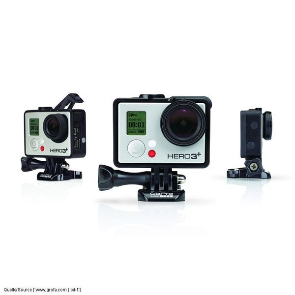 Action-Cams bringen die Fahrraderlebnisse richtig gut rüber. (Quelle: www.grofa.com | pd-f)