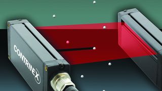 Dank Auflösungen von 0,9 bis 25 mm lassen sich mit den schaltenden Infrarot-Lichtgittern von Contrinex auch kleinste Objekte zuverlässig erkennen. (Contrinex)