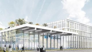 Uhlmann will für rund 40 Millionen Euro die Unternehmenszentrale in Laupheim neu gestalten. (Bild: Barkow Leibinger)