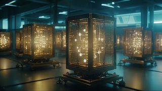 Die Supraleiter, die zu Raumtemeperaturen zur Verfügung stehen, könnten unter anderem Quantencomputern zu großer Verbreitung verhelfen. Außerdem ließen sich unmengen an Strom einsparen.  (Bild: Ulia Koltyrina - stock.adobe.com)