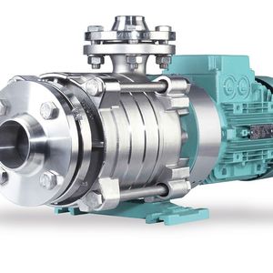 Eine Mehrphasenpumpe von Edur aus der Reihe LBU, wie sie auch zur Flotation zum Einsatz kommt.