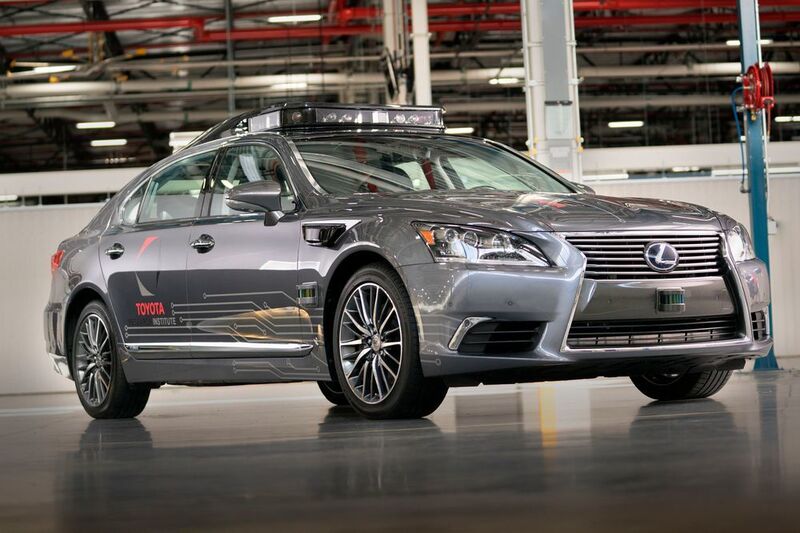 Toyota und Lexus zeigen die jüngste Ausbaustufe ihrer Sensorik-Technik namens TRI Platform 3.0. (Lexus)