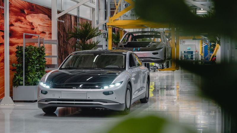 Produktionssbeginn des Lightyear 0 bei Valmet Automotive in Finnland. (Bild:  Autoren-Union Mobilität/Lightyear)