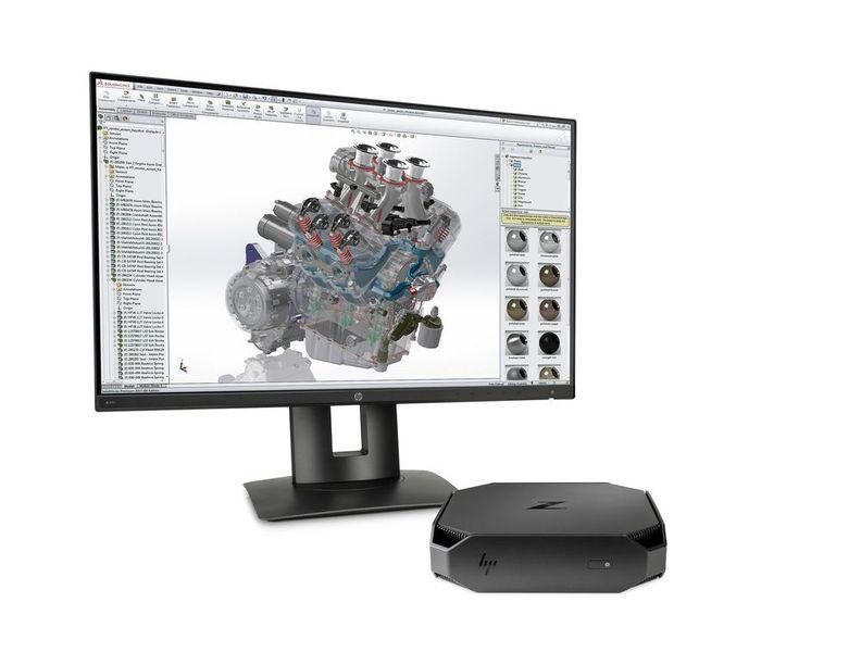 Die Mini-Workstation HP Z2 Mini wurde für CAD-Anwender entwickelt. (HP)