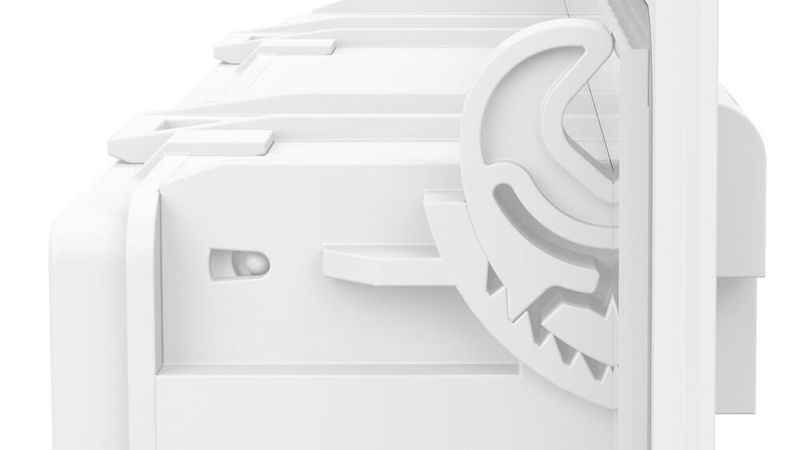 Bei dem Rechttstreit ging es um den Rastmechanismus der Filterlüfterserie FPI/FPO 018/118 von Stego für die werkzeuglose Montage in industriellen Anwendungen. (Bild:  Stego)