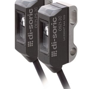 Platzsparende optische Sensoren der Serie O-21 Miniatur von di-soric.