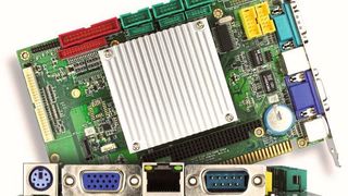 Die ISA-Slot-CPU im halfsize-Format eignet sich für Retrofit-Anwendungen, Maschinensteuerung und die industrielle Automation, wenn sehr geringer Stromverbrauch eine Rolle spielt. (Comp-Mall )