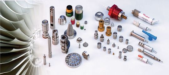 Das Produktportfolio der Fluid-Control-Experten umfasst Stopfen, Blenden, Ventile und Pumpen in Miniaturbauweise.(Bild:  The Lee Company)