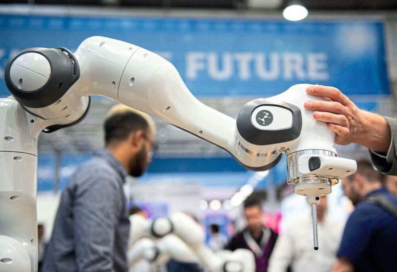 Dass Robotik zur Hannover Messe gehört, zeigt ein Gang durch die Hallen. Nahezu alle Markführer der Branche sind in Hannover anzutreffen. (Deutsche Messe)