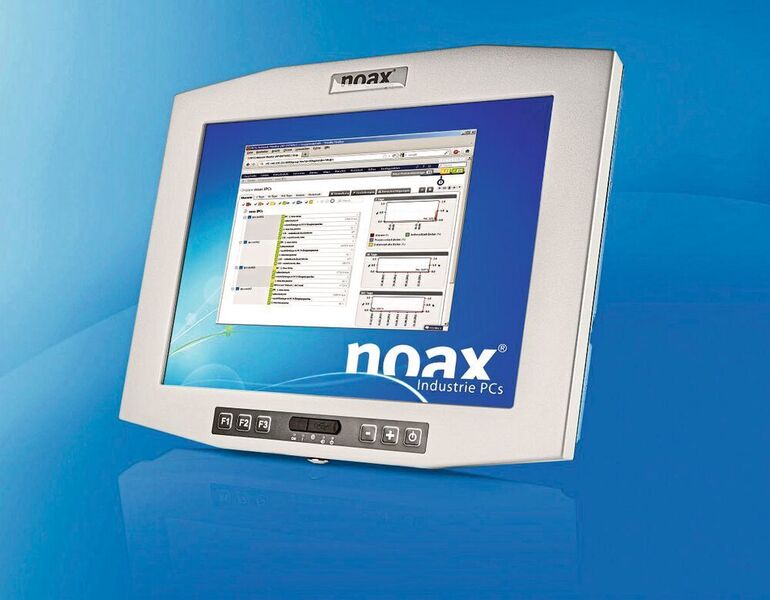 Noax Industrie-PCs: Mit der Fernwartung wichtige Parameter wie Betriebstemperatur oder Smart-Daten zentral im Blick haben und so Wartungsaufgaben frühzeitig erledigen. (Noax Technologies )