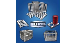 Sauber und sicher - das sollen die beiden zentralen Produkteigenschaften von Paletten, Aufsätzen und Containern aus Aluminium sein.  (Bild: Anton Hurtz)