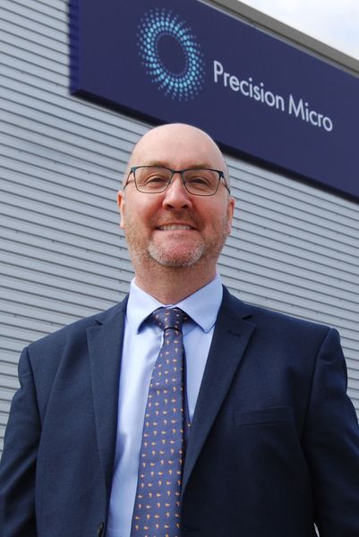 Karl Hollis ist seit 1. April 2019 Director of Engineering bei Precision Micro. Zuvor war er als Technical Sales Manager im Unternehmen tätig.  (Precision Micro)