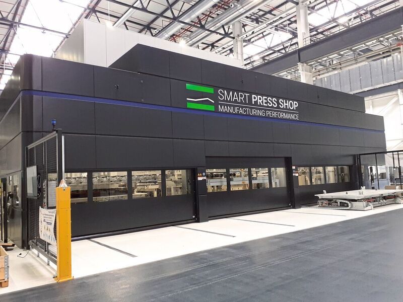Der Smart Press Shop in Halle ist ein Joint-Venture von Porsche und Schuler. (VCG/Finus)