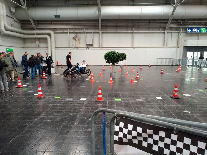 Teststrecke für ein elektrisch betriebenes Go-Kart. (Bild: Robert Horn)