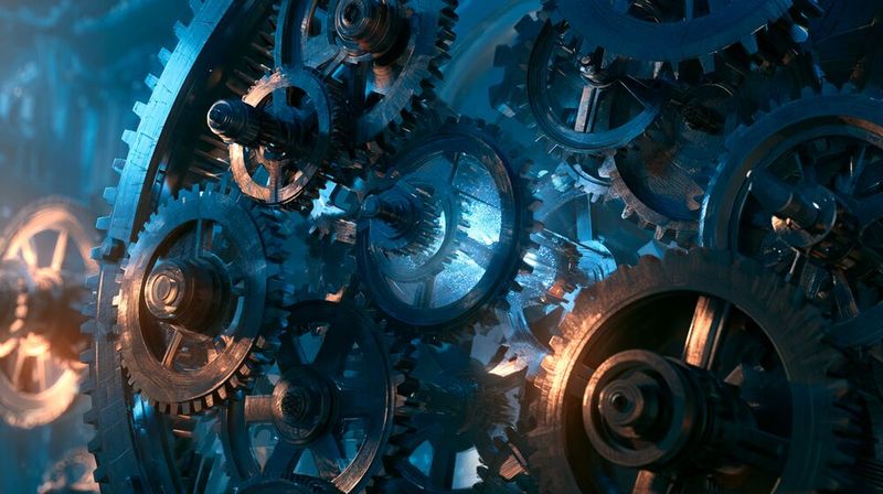 KI-Rechenzentren bündeln Rechenleistung, Speicher und Netzwerktechnik in immer leistungsfähigeren Systemen.(Bild:  Midjourney / Paula Breukel / KI-generiert)