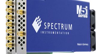 Neue Digitizer-Familie: Die M5i.33xx bietet eine Abtastgeschwindigkeit von 6,4 GS/s auf einem Kanal oder 3,2 GS/s auf zwei Kanälen.  (Spectrum Instrumentation)
