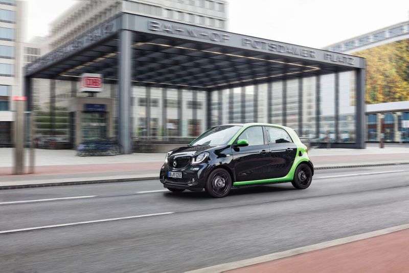 Platz 9: Smart Forfour, 3.671 Förderanträge (Daimler)