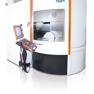 Als Hochgeschwindigkeitsfräsmaschine fungiert die Mikron Mill S 600 U von GF Machining.