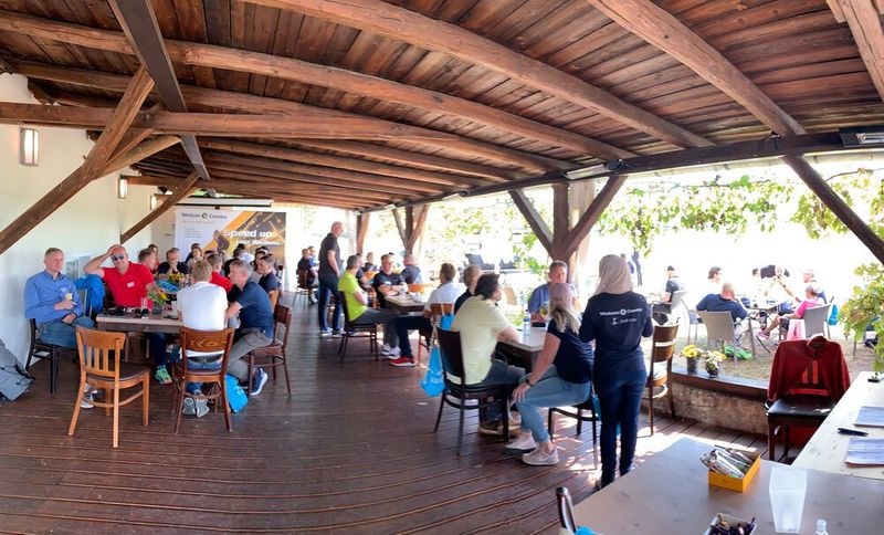 Eine kleine Erfrischung zwischendurch (Bild: Westcon-Comstor)