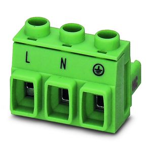 Bild 3: Der kompakte HCV-Stecker GMSTB 2,5 HCV wurde für einen Leiteranschluss von 2,5 mm² und eine 600-V-UL-Anwendung konzipiert