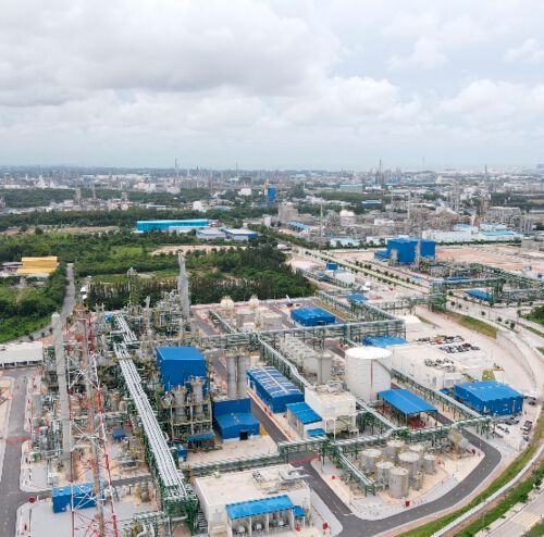 Plant location: WHA Eastern Industrial Park within the petrochemical complex in Map Ta Phut, Rayong Province, Thailand.