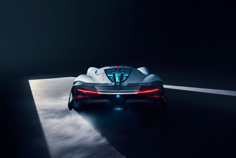 Nach dem Vision GT Coupé aus dem Jahr 2019 ist das der zweite Spielkonsolen-Elektro-Renner der Briten. (Bild: Jaguar)