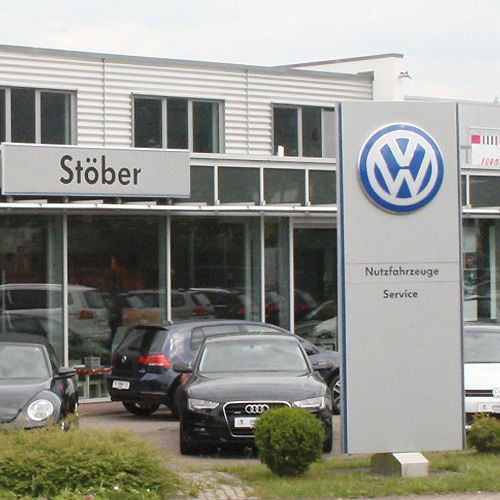 Das Autohaus Stöber mit drei Standorten in Nordost-Hessen soll Teil der Glinicke-Gruppe werden.(Bild:  Stöber)