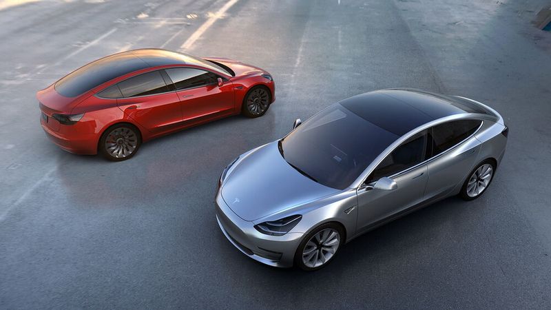 Performant und effizient zugleich: Tesla Model 3 RWD. (Bild: Tesla)