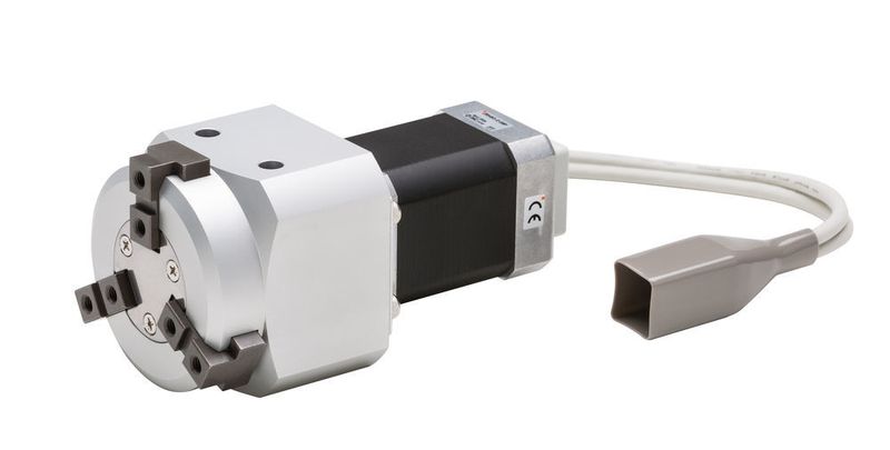 Die Serie LEH verfügt über selbsthemmende, elektrische Greifer mit zwei oder drei Fingern. (SMC Pneumatik/Mathias Schroeder)