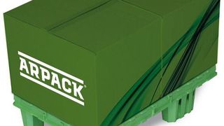 Die neue Viertelpalette wurde in knapp zwölf Monaten im Arpack Innovation Center in Hoppegarten entwickelt. (Bild: Arpack)