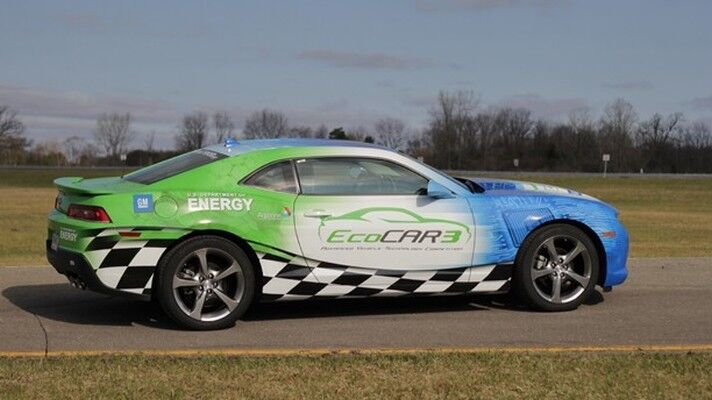 Der Chevrolet Camaro: Ein typisches Muscle-Car, das im Rahmen des EcoCAR-3-Wettbewerbs grün werden soll (Bild:  U.S. Department of Energy)