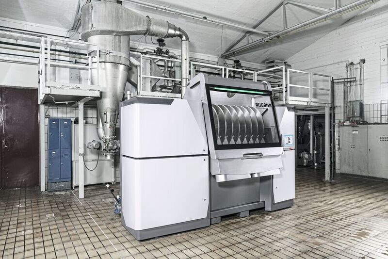CD Dryer CD-908 bei Allgaier Process Technology im Werk Uhingen vor Auslieferung  (Tobias Fröhner)