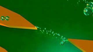 Je kleiner der Luftspalt, desto leichter fließen die Elektronen. (RMIT University / rmit.edu.au)